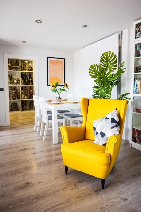 Apartamento Lujoso Atico Entre 2 Playas Con Garaje, Terraza, Vistas Y Wifi Gijón Exterior foto